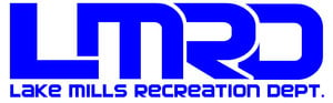 LMRD Lake Mills Recreation Department Logo