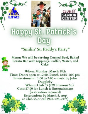"Smilin' St. Paddy's Party"
