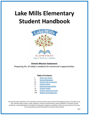 Student Handbook Link