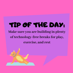 Thursday, 4/9 Daily Parent Tip