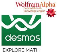 Desmos & Wolfram Alpha Apps